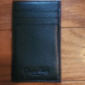 Dooney & Bourke Black Leather Card Holder